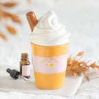 Quemador de aceites y cera latte de calabaza – Ami Home Decor
