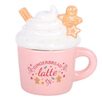 Quemador de aceites y cera latte de jengibre rosa – imagen 2