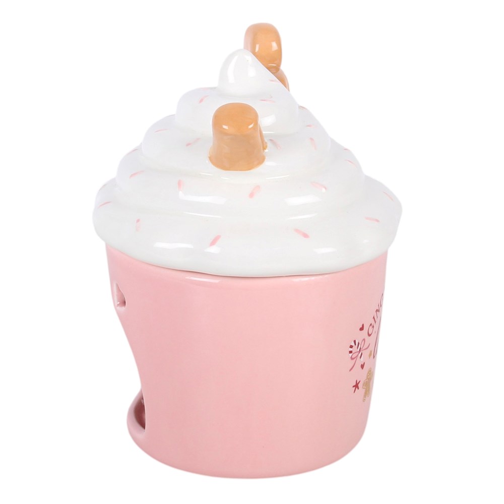 Quemador de aceites y cera latte de jengibre rosa – imagen 4