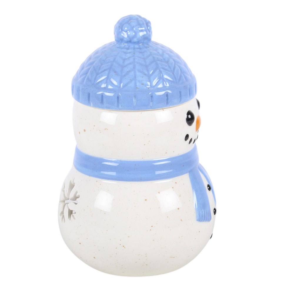 Quemador de aceites muñeco de nieve azul – imagen 4
