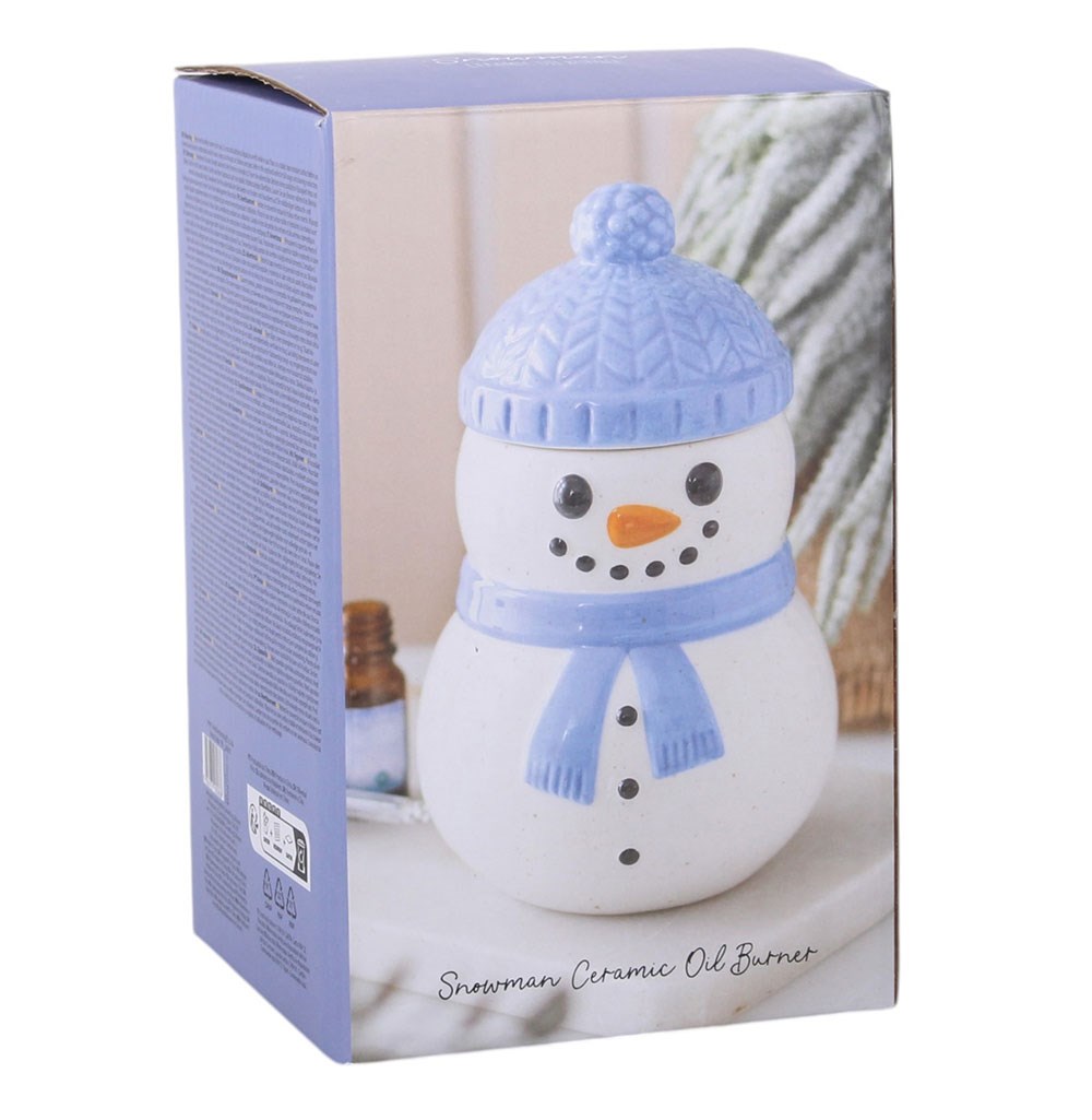 Quemador de aceites muñeco de nieve azul – imagen 6