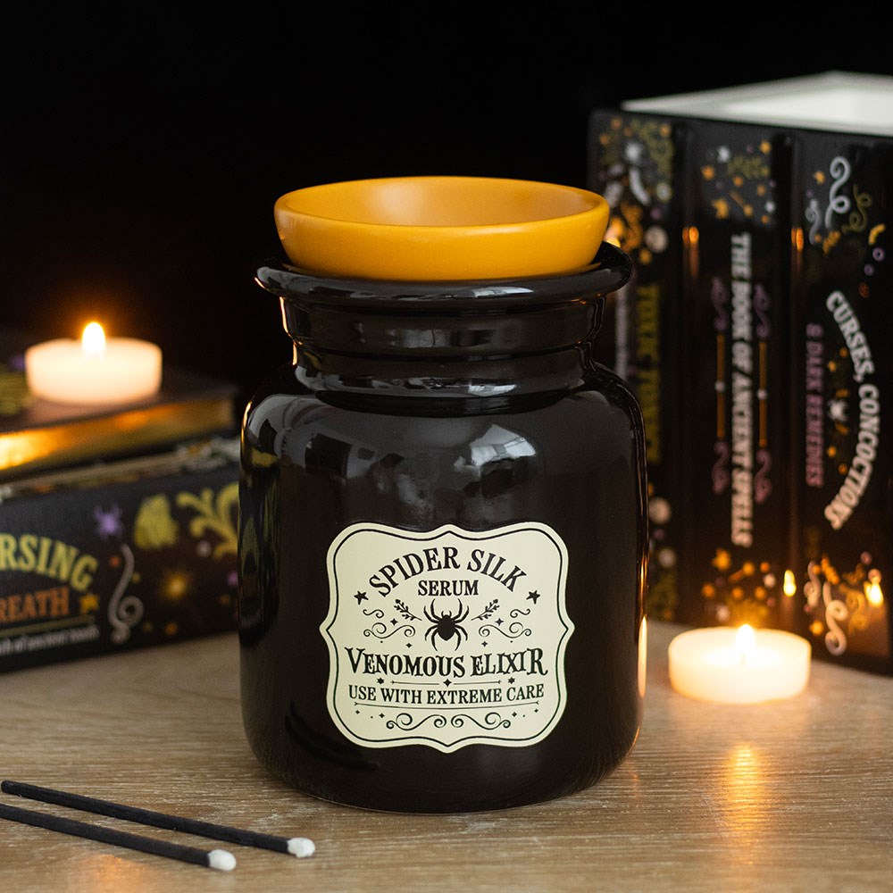 Quemador de aceites frasco de poción de araña – Ami Home Decor