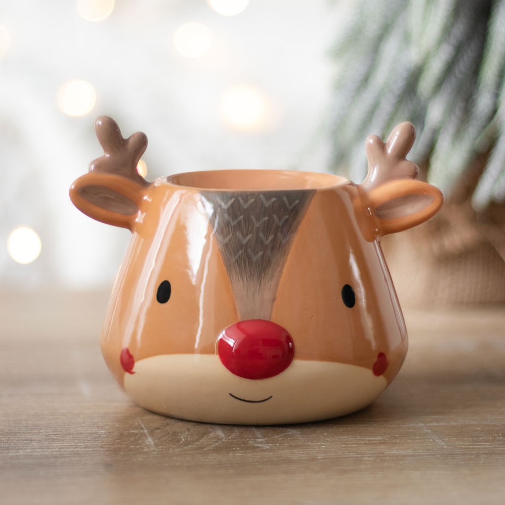 Quemador de aceites con forma de reno de Navidad – Ami Home Decor