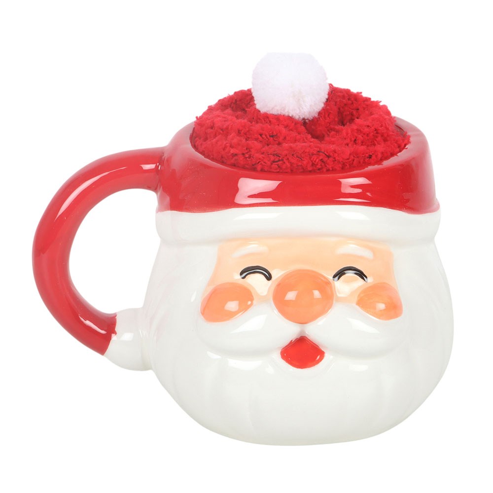 Set taza y calcetines Papá Noel – imagen 2