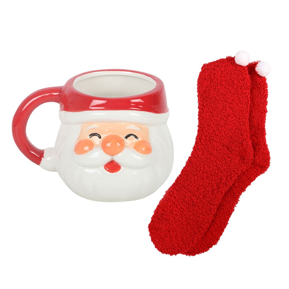 Set taza y calcetines Papá Noel – imagen 5