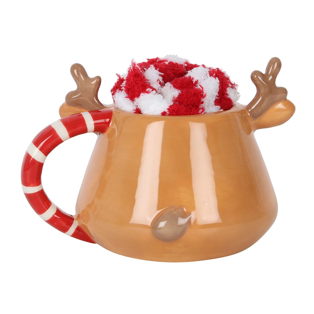 Set taza reno y calcetines – imagen 3
