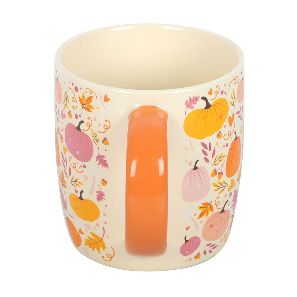 Taza calabazas rosa y naranja – imagen 3