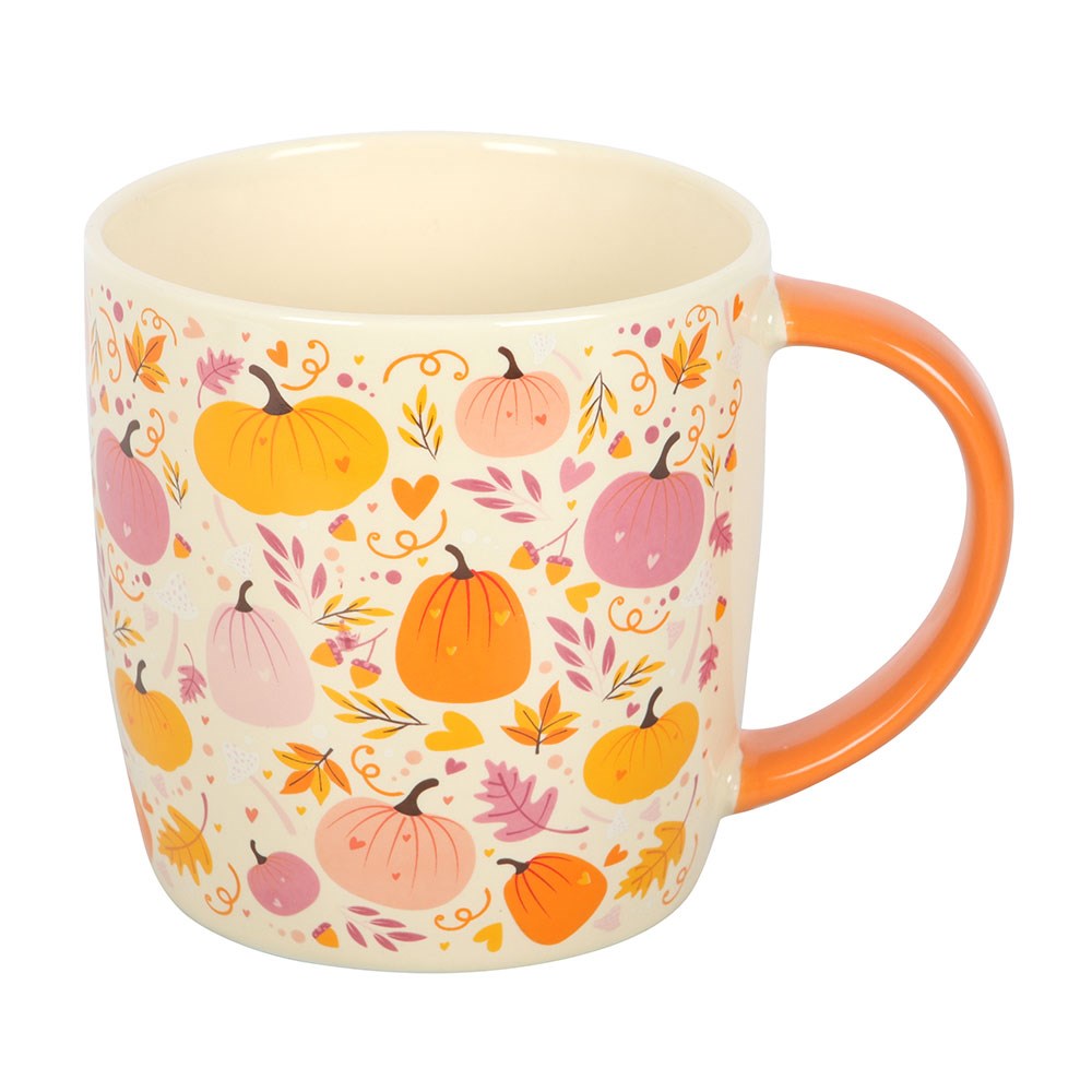 Taza calabazas rosa y naranja – imagen 4