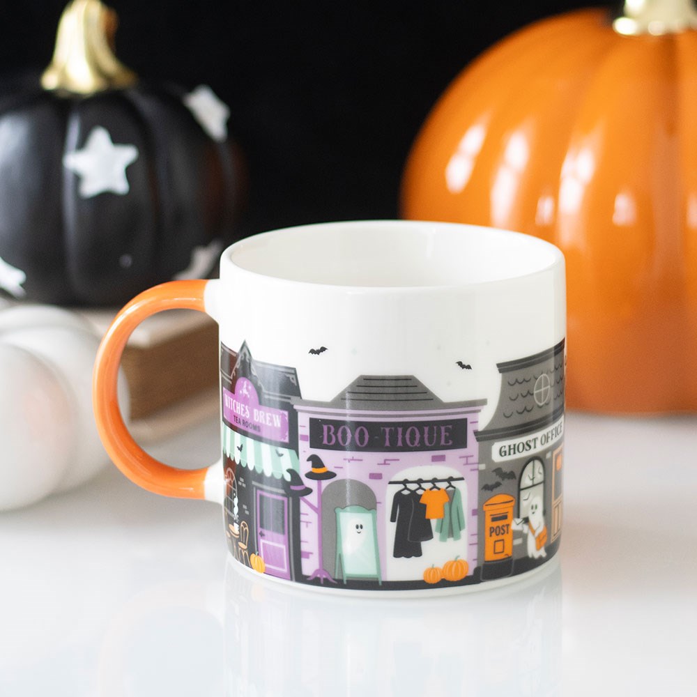 Taza de Halloween calle encantada – Ami Home Decor