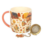 Taza con colador de té – imagen 2