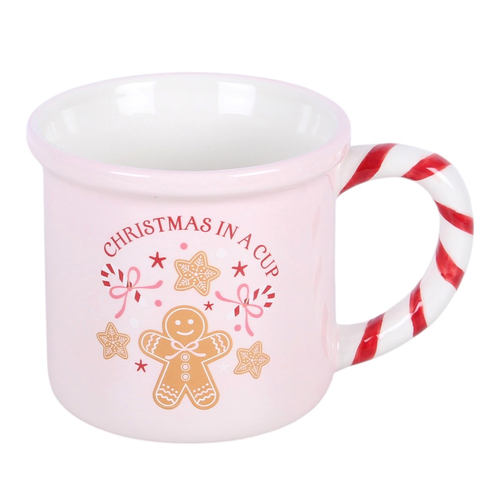 Taza rosa La Navidad en una Taza – imagen 2