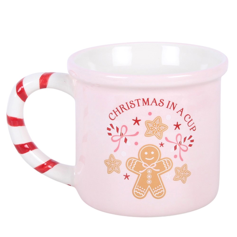Taza rosa La Navidad en una Taza – imagen 3