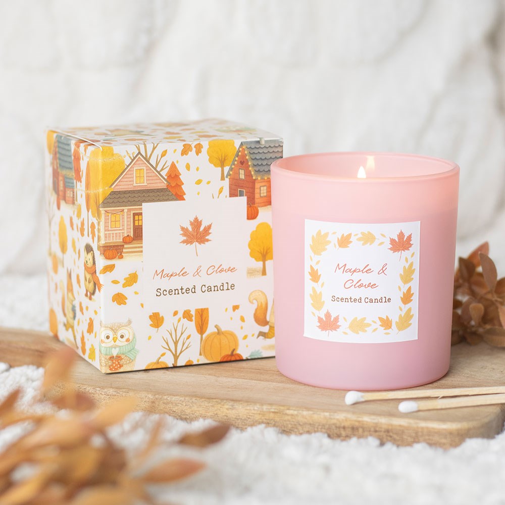 Vela aromática arce y clavo - Ami Home Decor