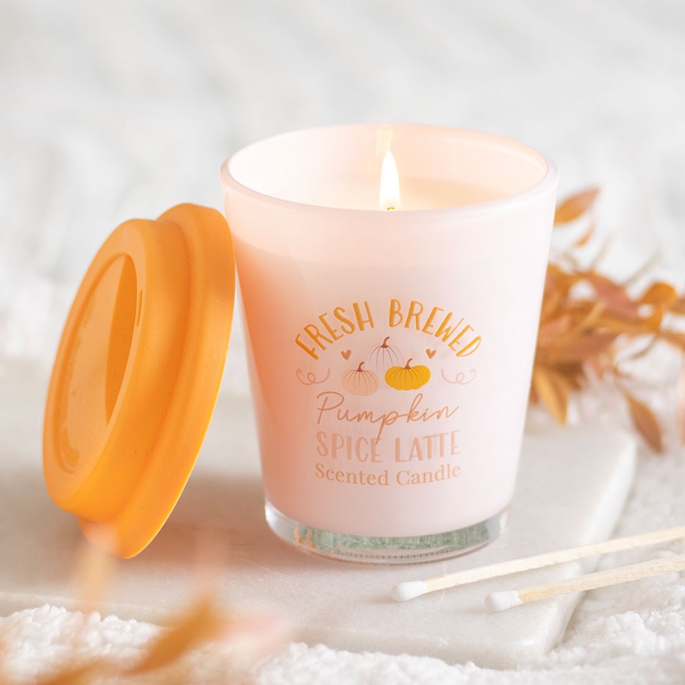 Vela vaso de café Pumpkin Spice Latte - Ami Home Decor