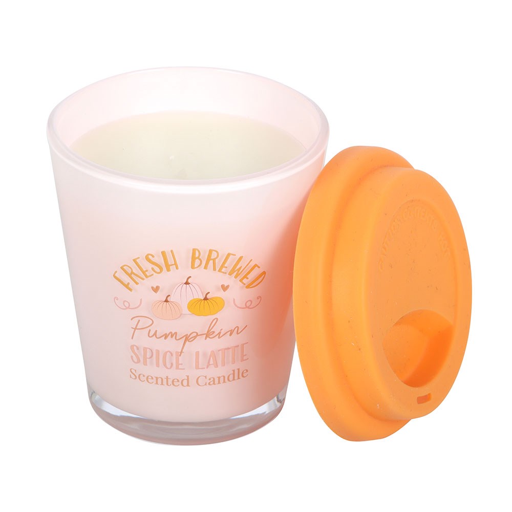 Vela Pumpkin Spice Latte, detalle - Ami Home Decor