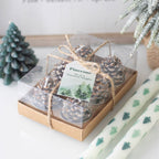 Set de 6 velas con forma de piña – Ami Home Decor