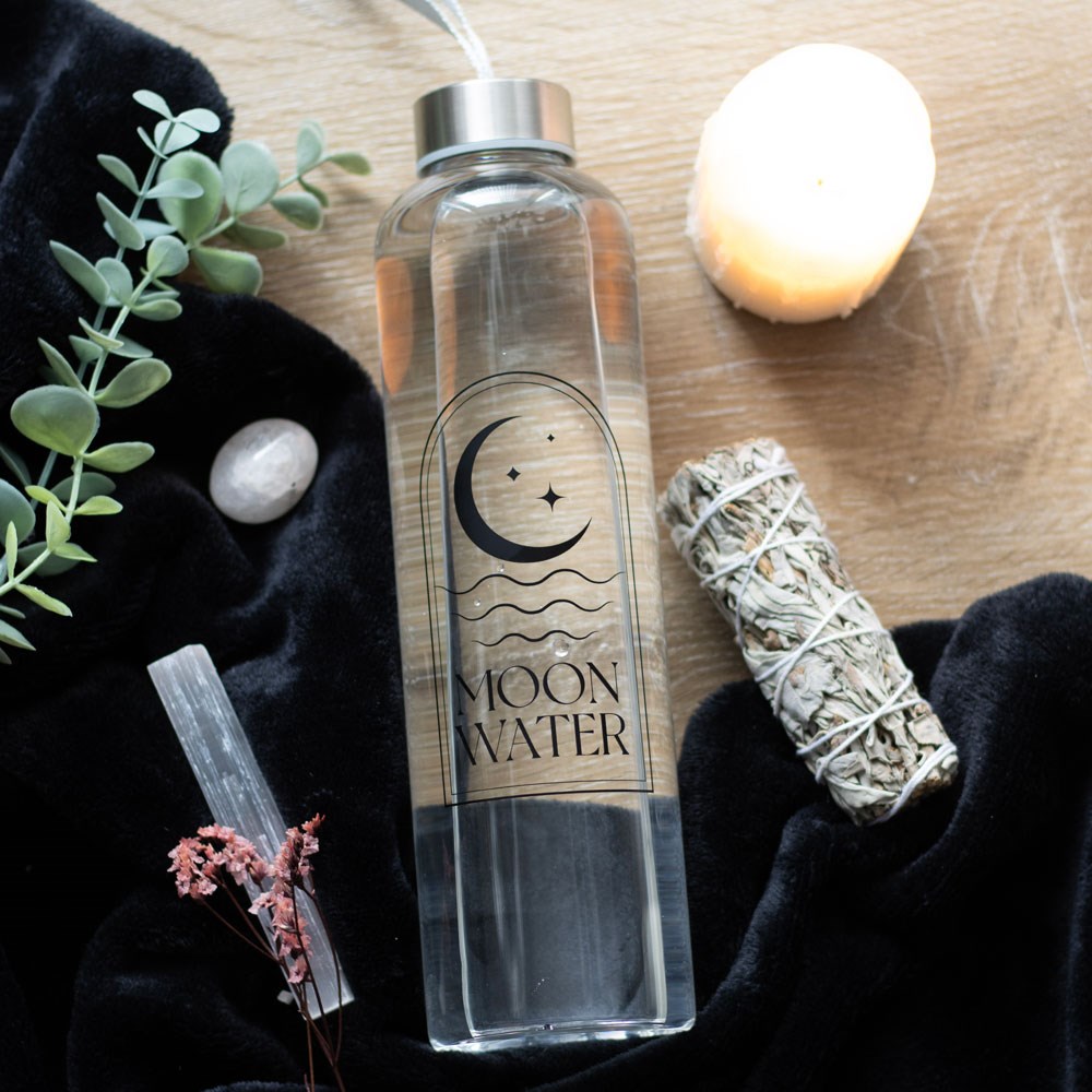 Botella de Cristal Agua de Luna