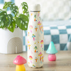Botella Metálica Setas de Colores