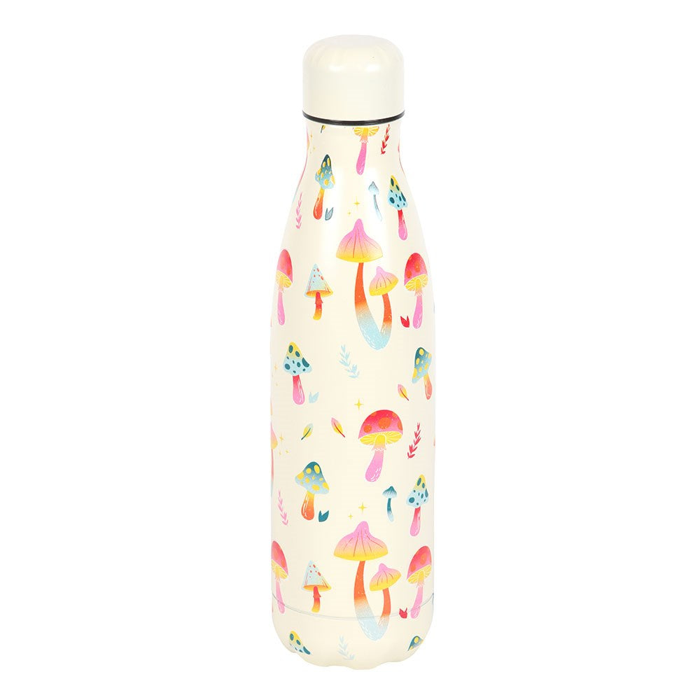 Botella Metálica Setas de Colores