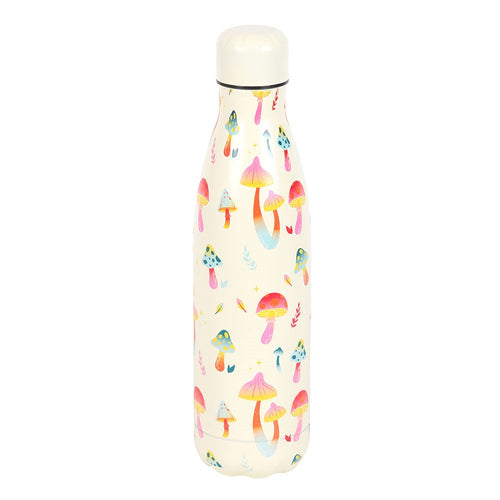 Botella Metálica Setas de Colores