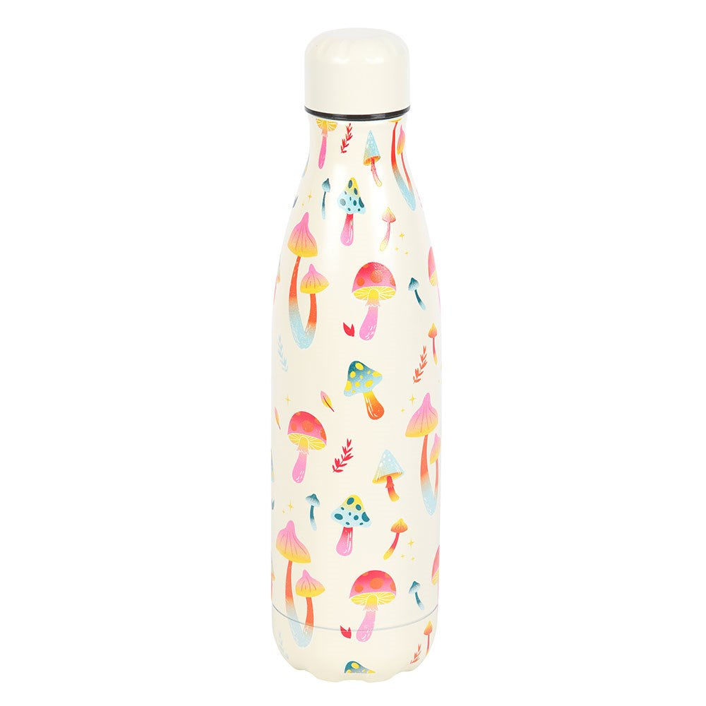 Botella Metálica Setas de Colores