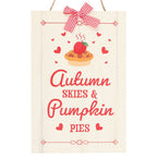 Cartel Colgante Autumn Skies & Pumpkin Pies