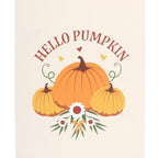 Cartel Colgante Hello Pumpkin