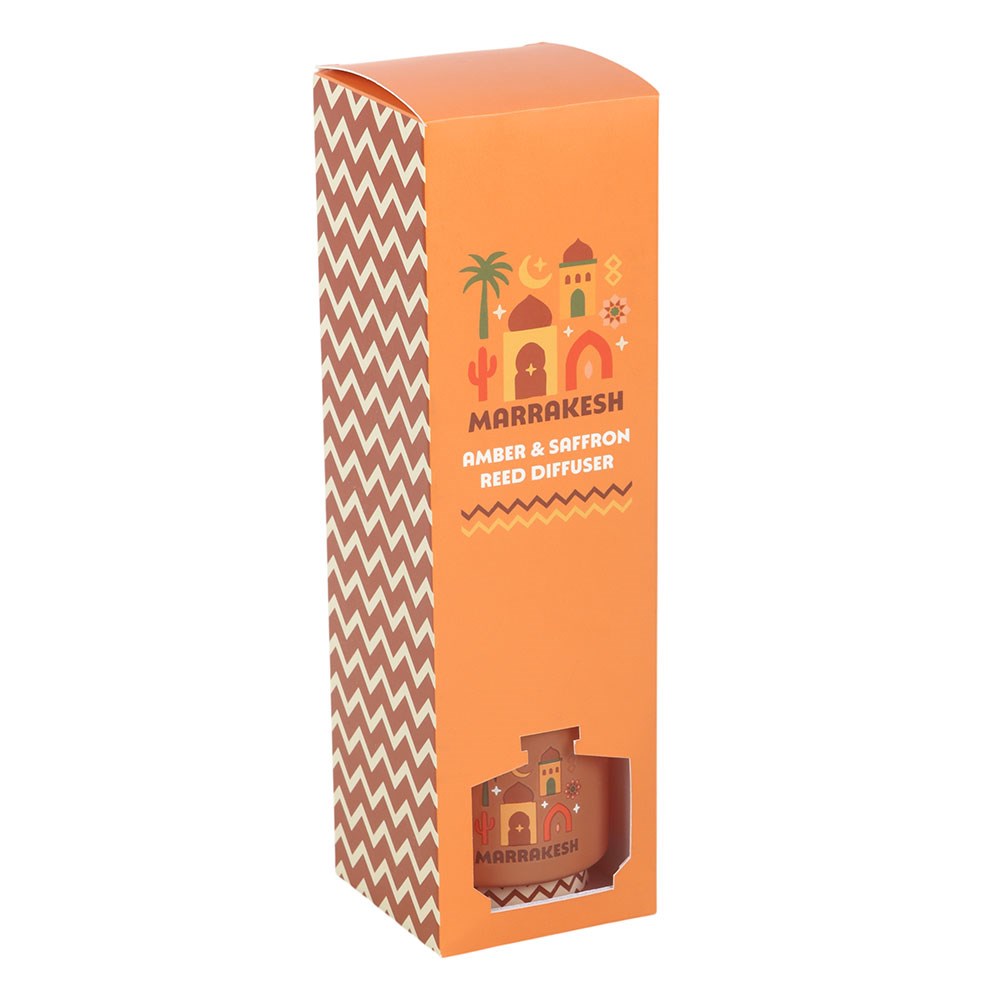 Difusor de Varillas Ámbar y Azafrán