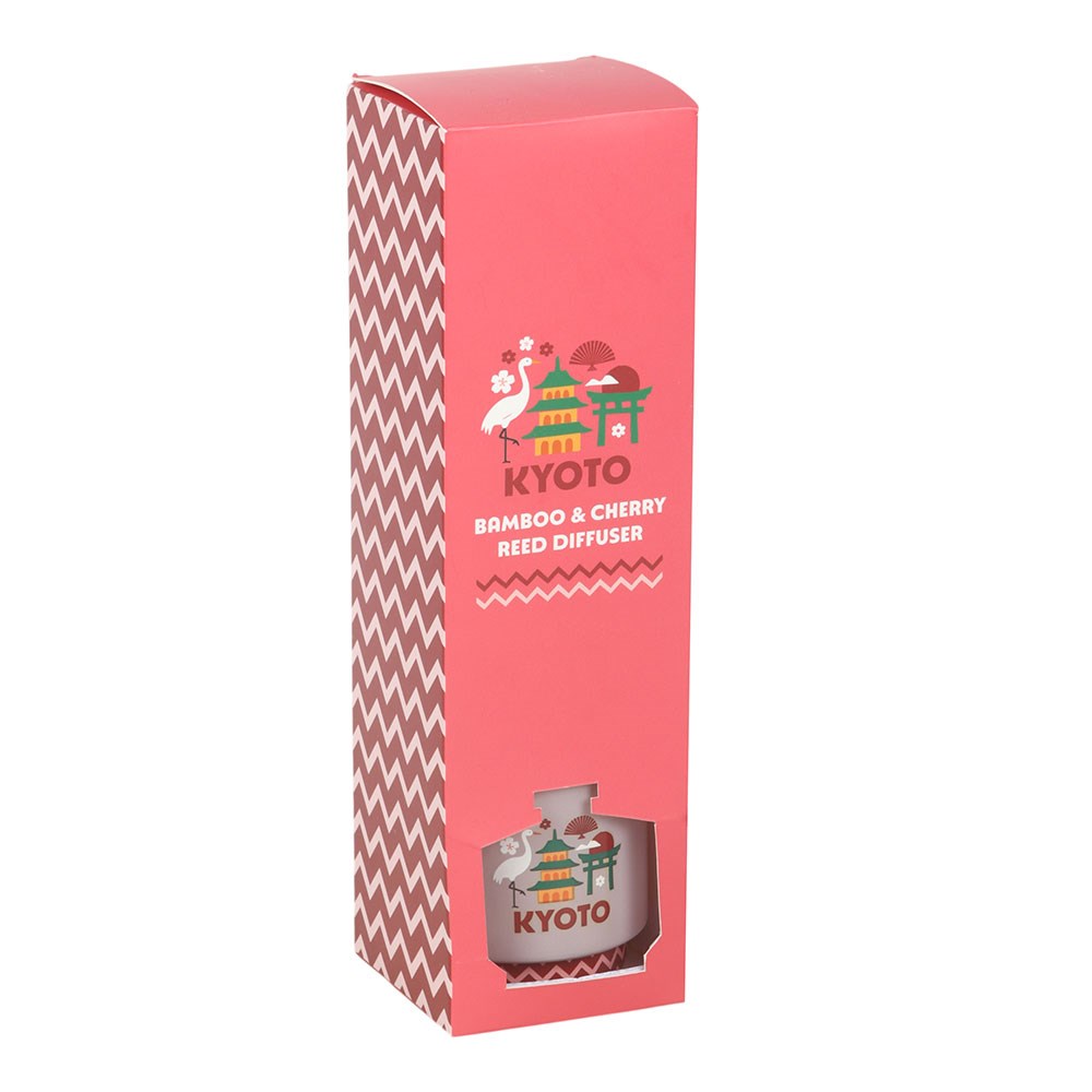 Difusor de Varillas Bambú y Flor de Cerezo