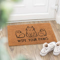 Felpudo Gatitos Wipe Your Paws