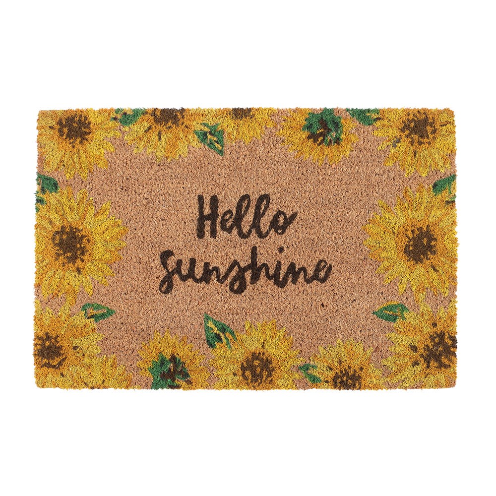 Felpudo Girasoles Hello Sunshine