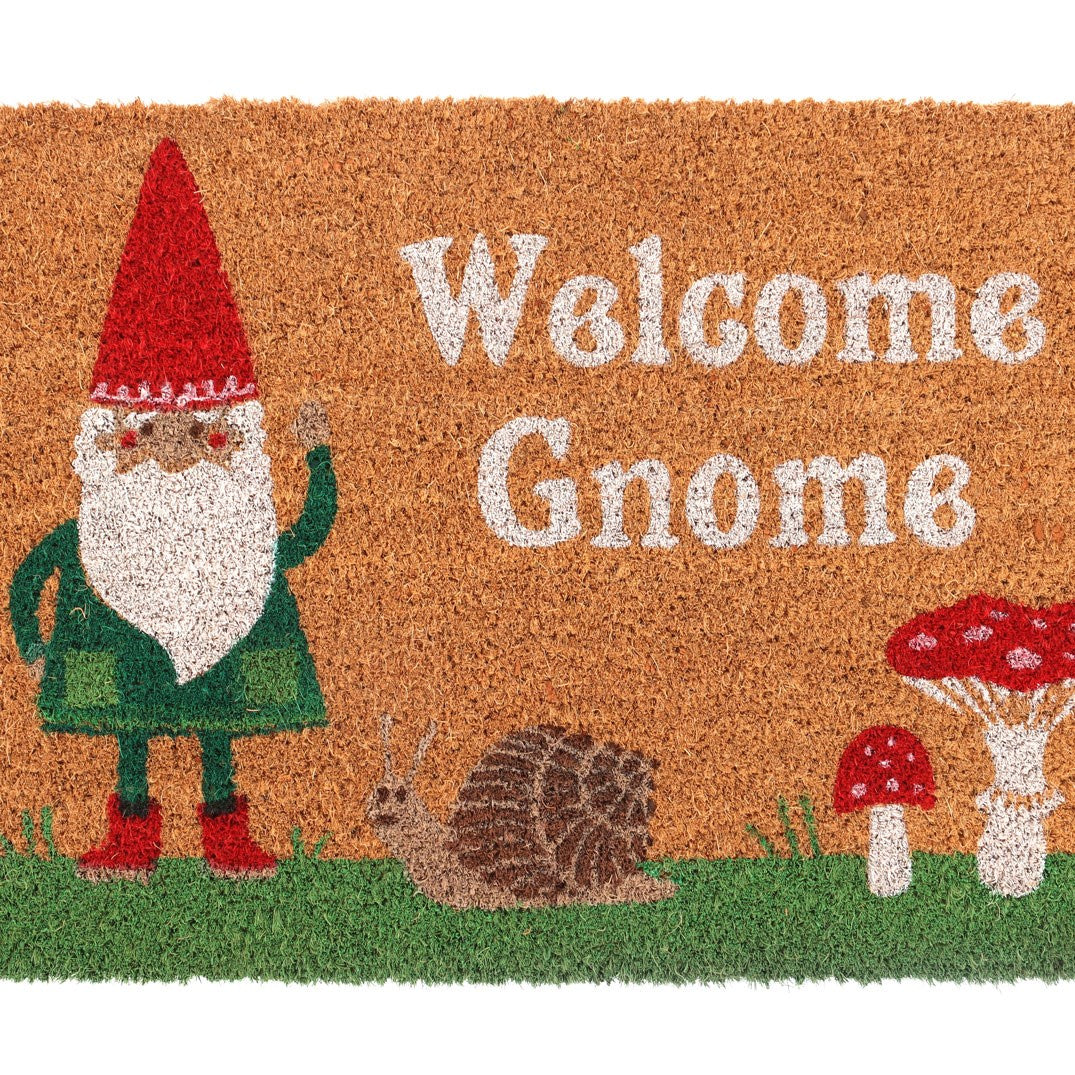 Felpudo Gnomo de Bienvenida