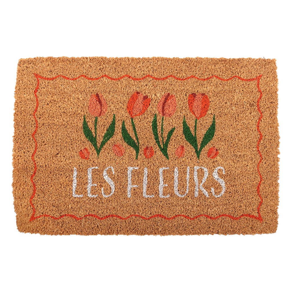 Felpudo Tulipanes Les Fleurs