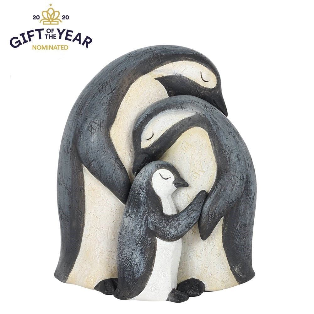 Figura Familia de Pingüinos
