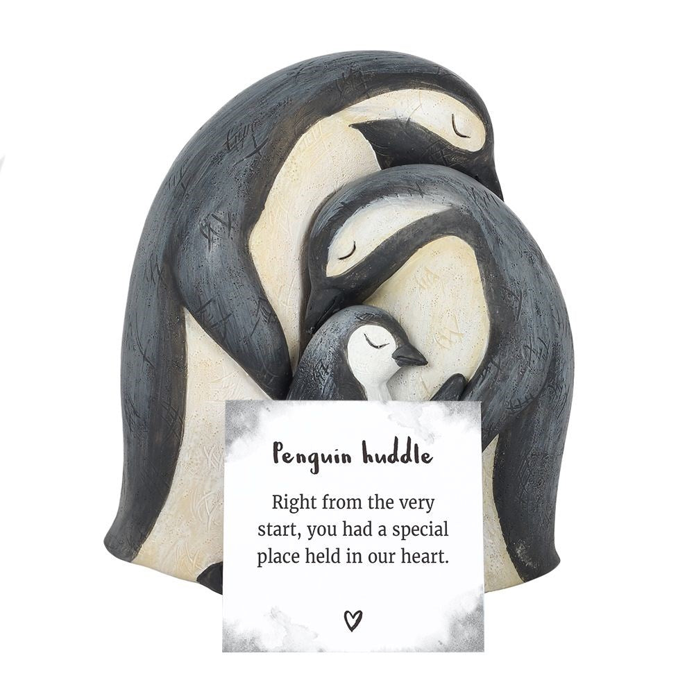 Figura Familia de Pingüinos