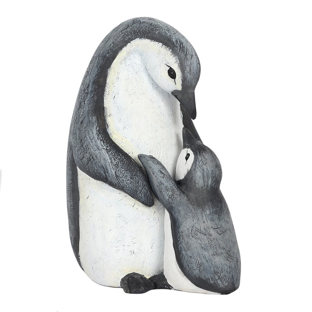 Figura Mamá Pingüino y Bebé