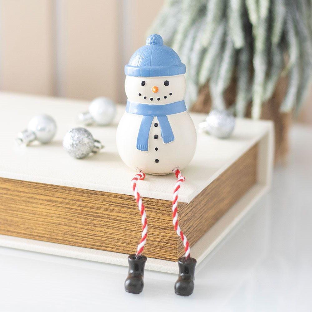 Figura Muñeco de Nieve con Piernitas