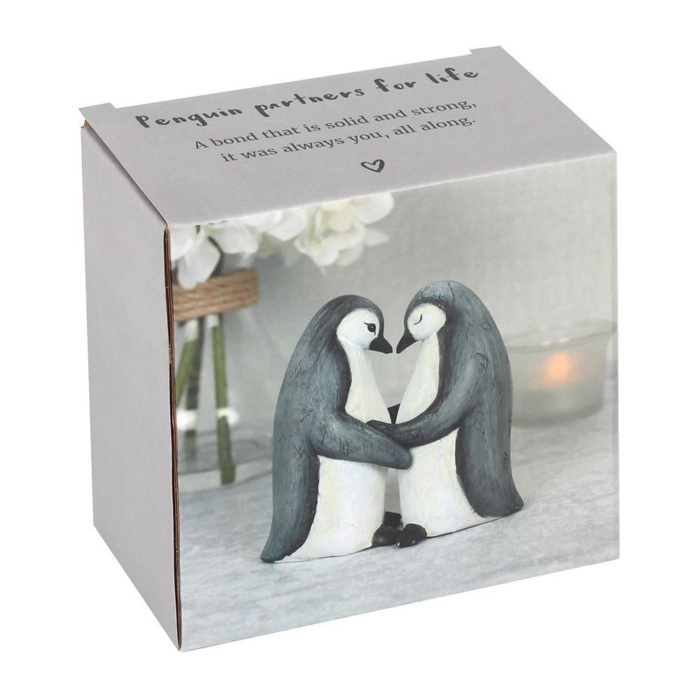 Figura Pareja de Pingüinos Para Siempre
