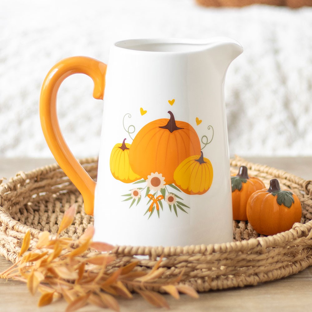 Jarra para Flores Calabaza