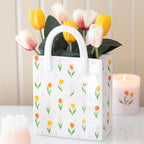 Jarrón Bolso de Tulipanes