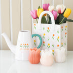Jarrón Bolso de Tulipanes