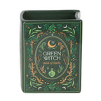 Jarrón Libro Bruja Verde