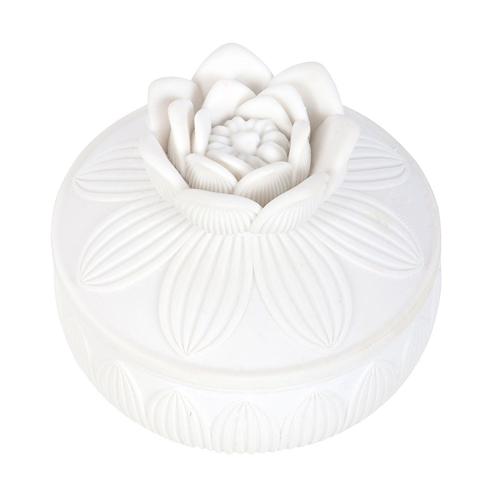 Joyero con Tapa "Flor de Loto"