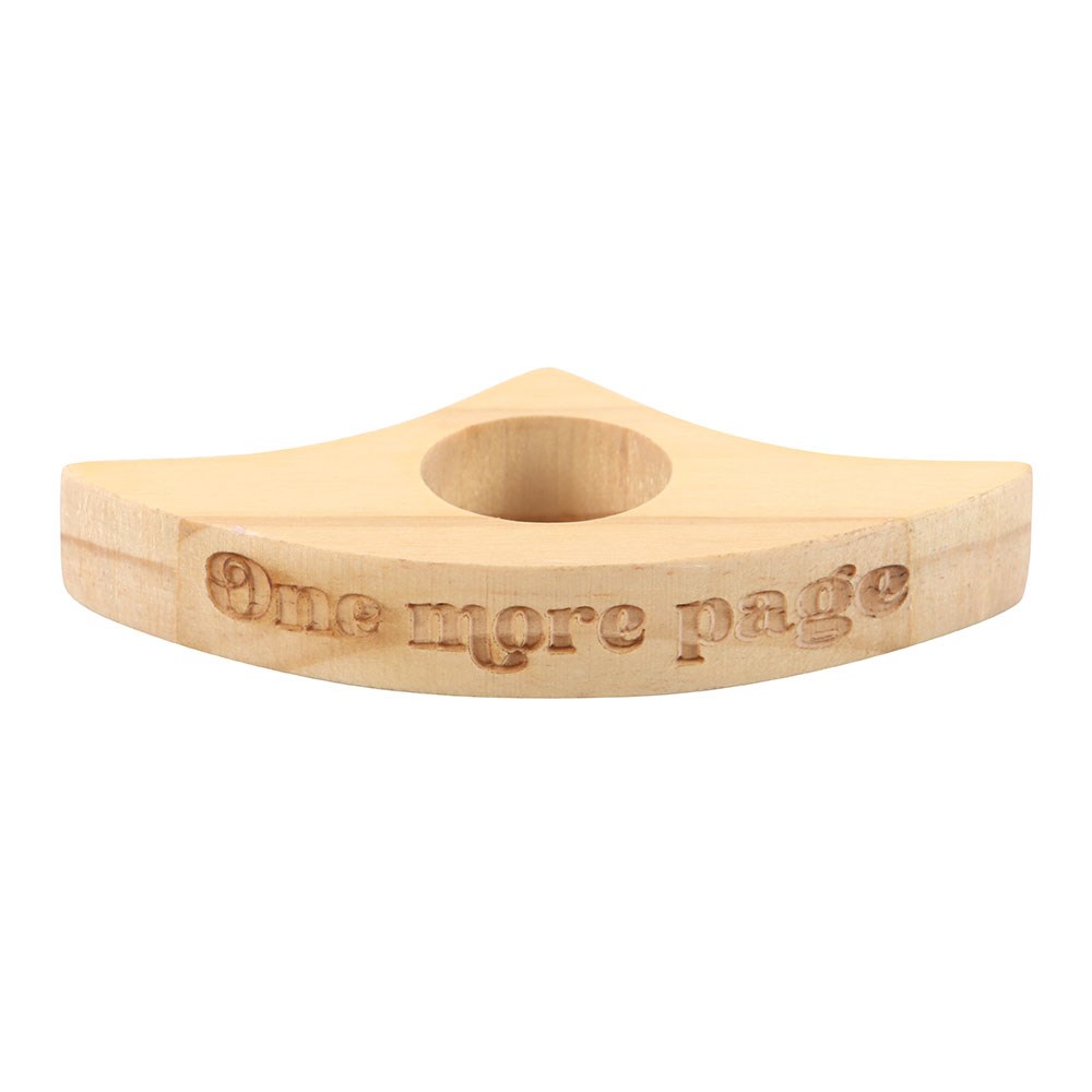 Pasapáginas de Madera Book Worm