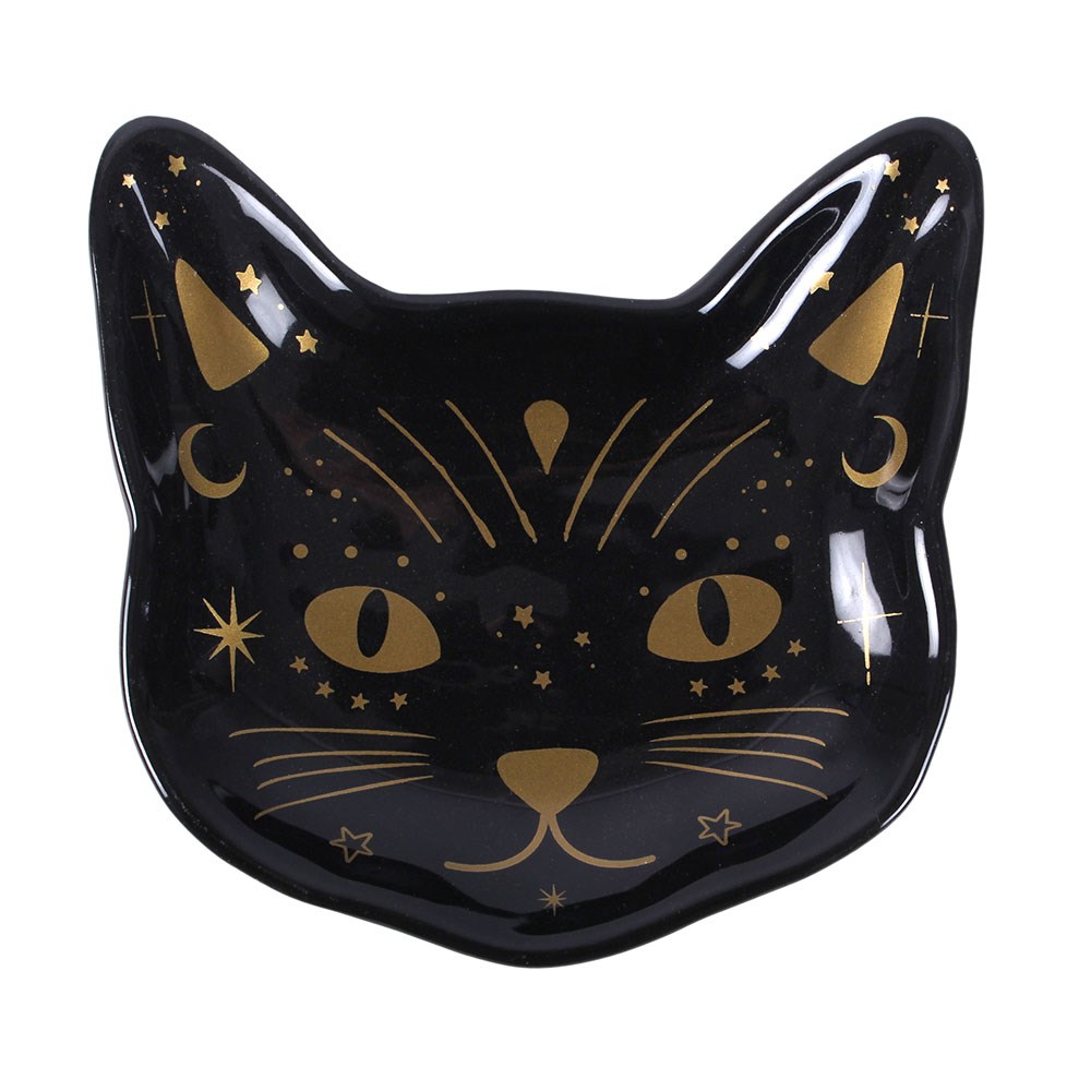 Platito Joyero "Gato Negro"