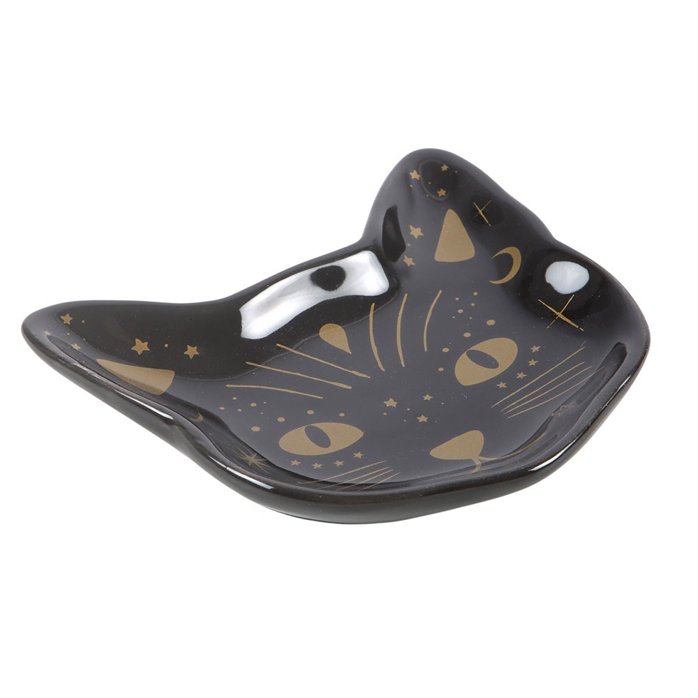 Platito Joyero "Gato Negro"