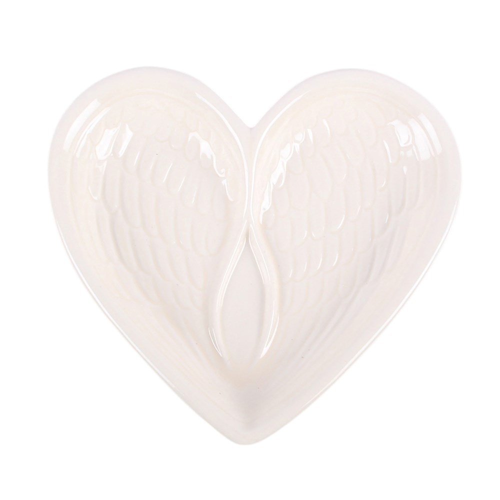 Platito Joyero "Corazón con Alas de Ángel"
