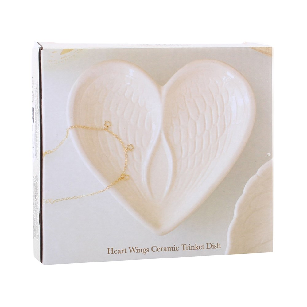 Platito Joyero "Corazón con Alas de Ángel"