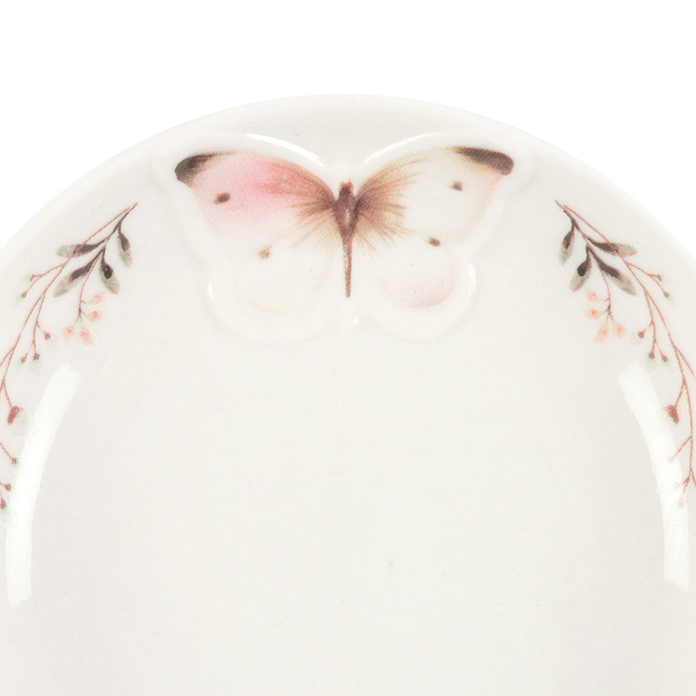 Platito Joyero "Mariposa Blanca"