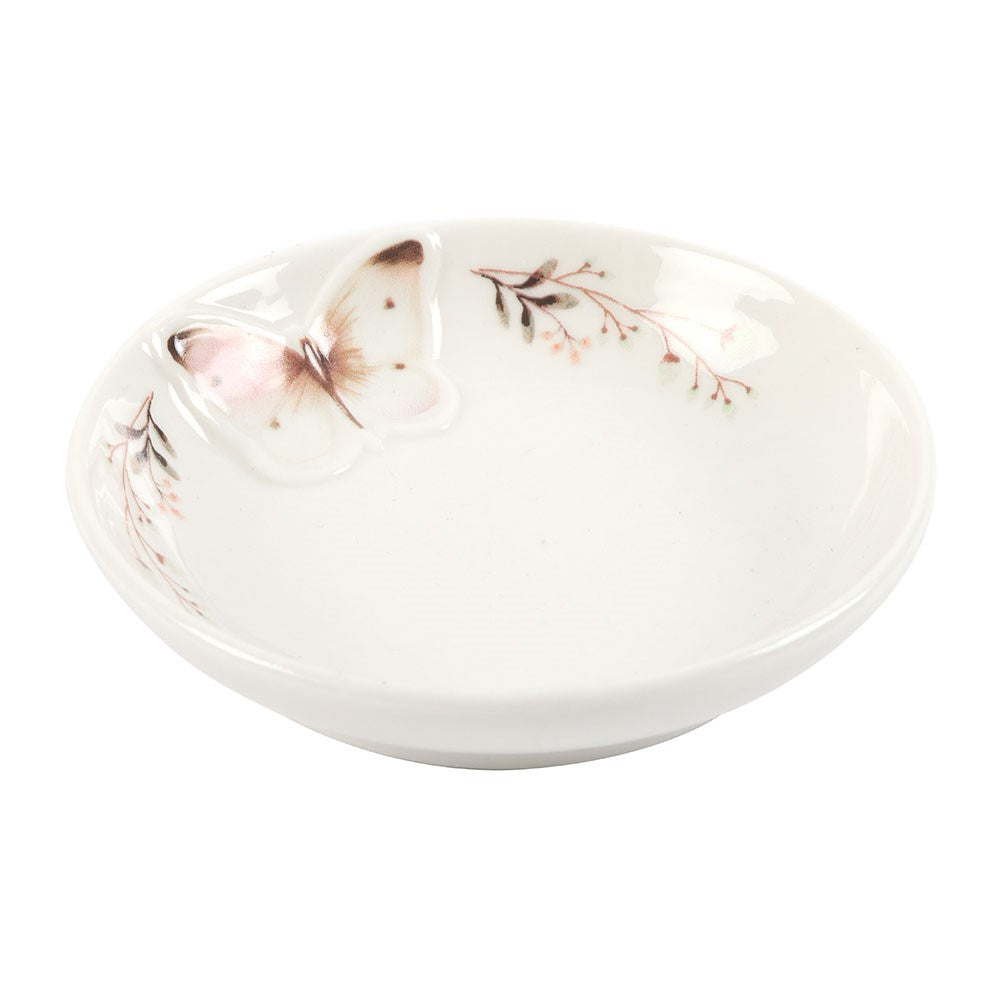 Platito Joyero "Mariposa Blanca"